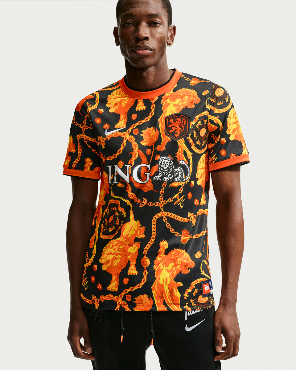 NIKE X PATTA NL PRE-MATCH JERSEY- METALLIC SILVER – Undefeated