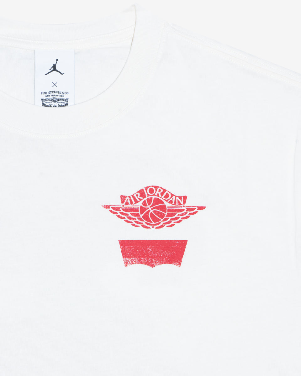 JORDAN X LEVI'S® L/S T-SHIRT - PALE IVORY – Undefeated