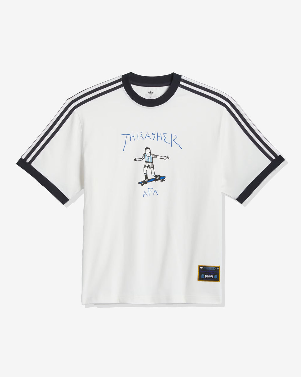 ADIDAS X THRASHER TEE - CORE WHITE – Undefeated