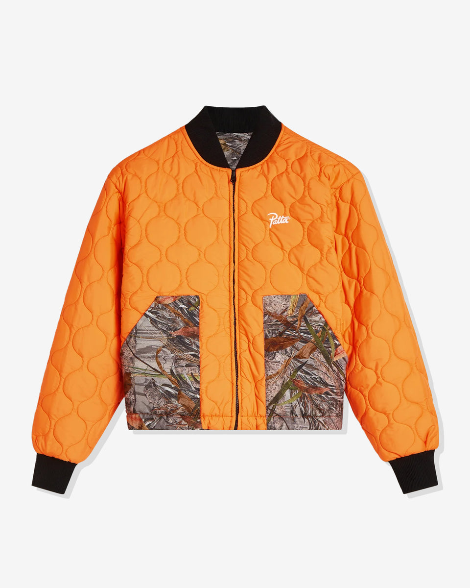 PATTA NATURE PRINT REVERSIBLE BOMBER JACKET - NATUREPRINT – Undefeated