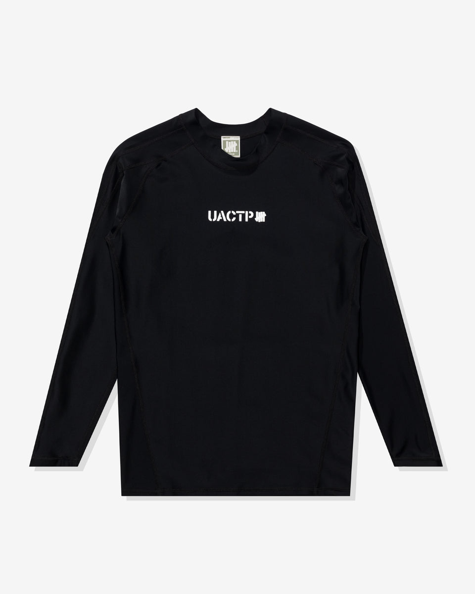 UACTP COMPRESSION L/S SHIRT – Undefeated BLACK 