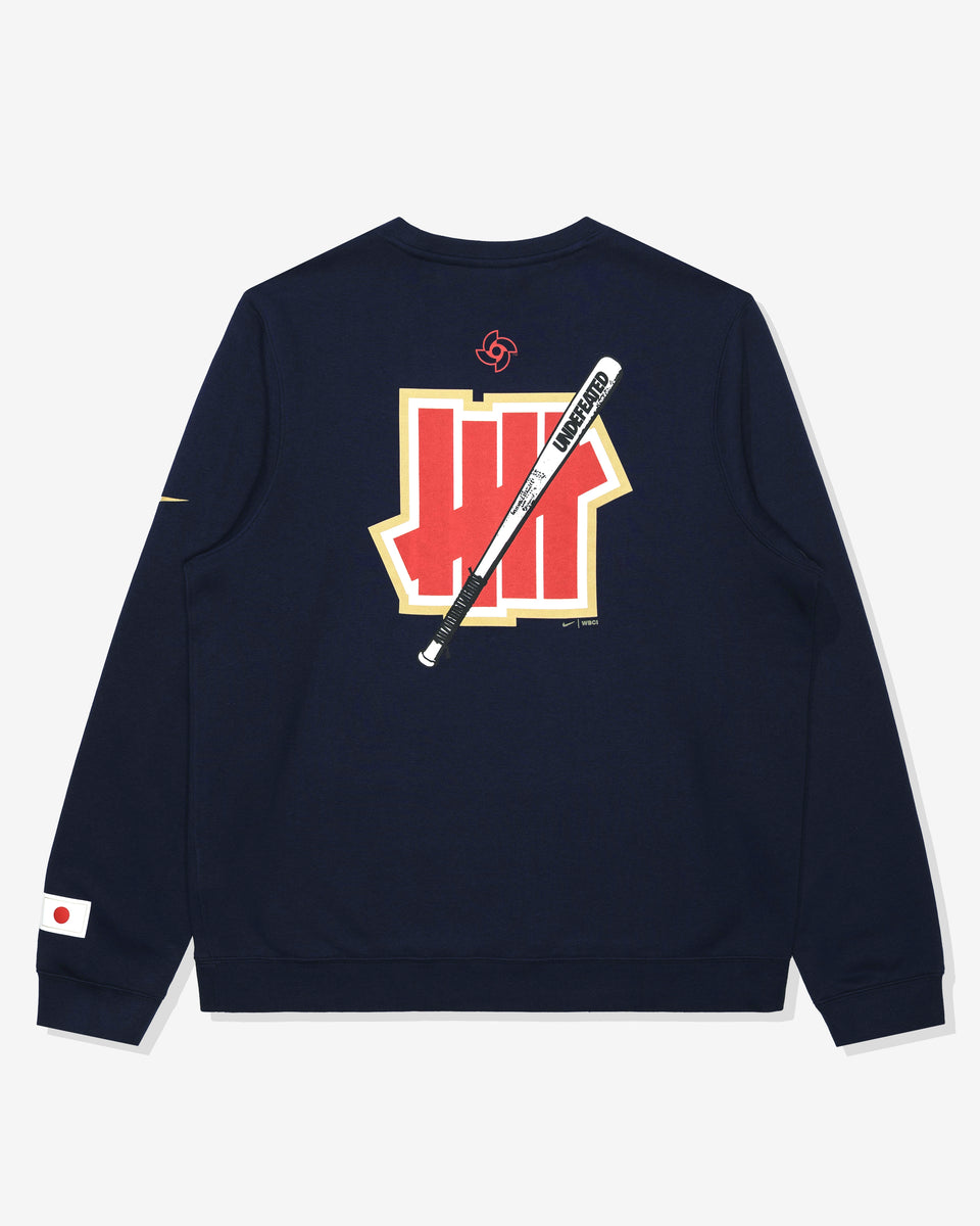 UNDEFEATED X WBC JAPAN CREWNECK - NAVY – Undefeated
