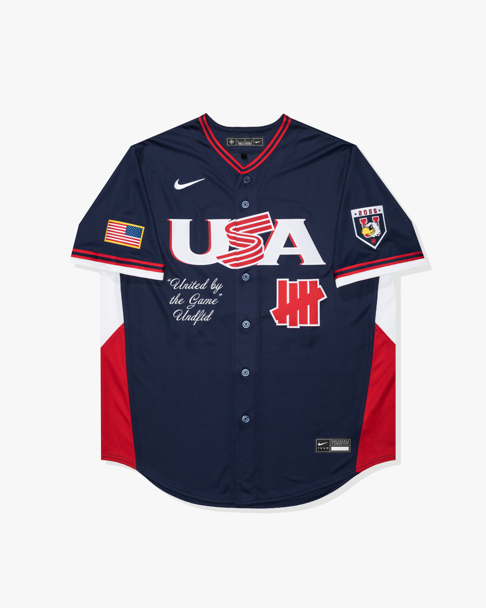 UNDEFEATED X WBC USA JERSEY - NAVY – Undefeated