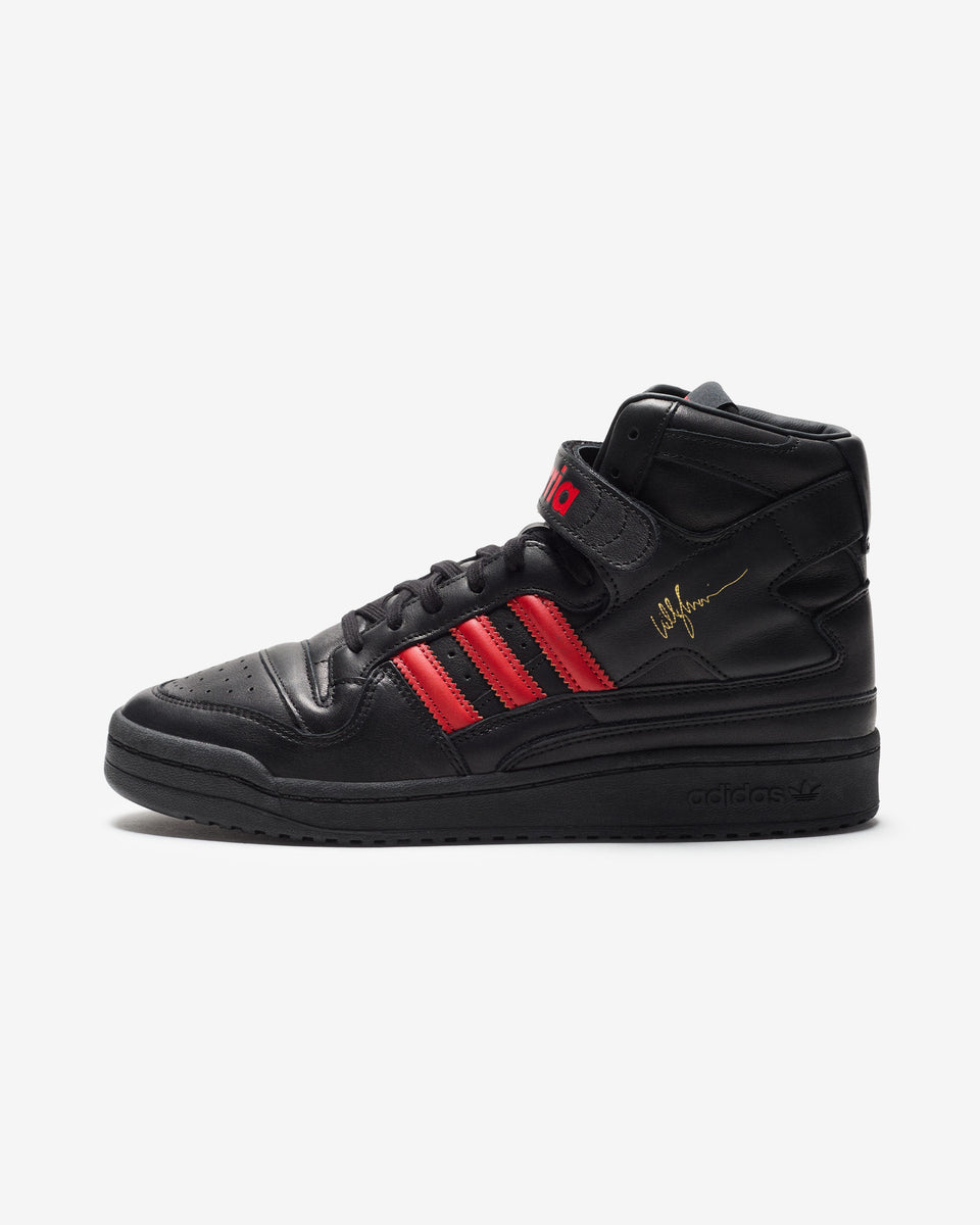 ADIDAS X WILLY CHAVARRIA FORUM 84 HI - CBLACK/ RED – Undefeated