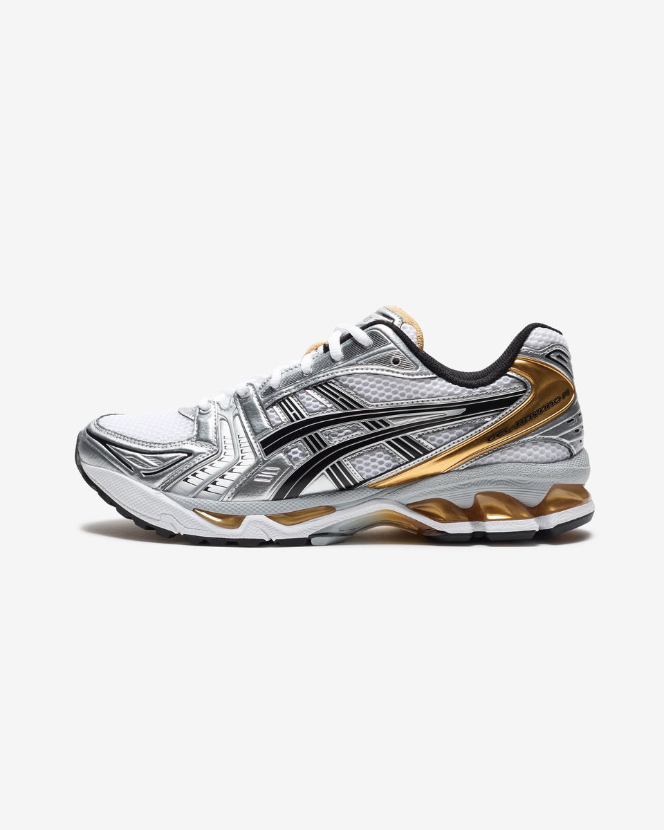 asics　kayano14 ホワイト／ゴールド　26cm ASICS GEL-KAYANO 14 - WHITE/ PUREGOLD – Undefeated