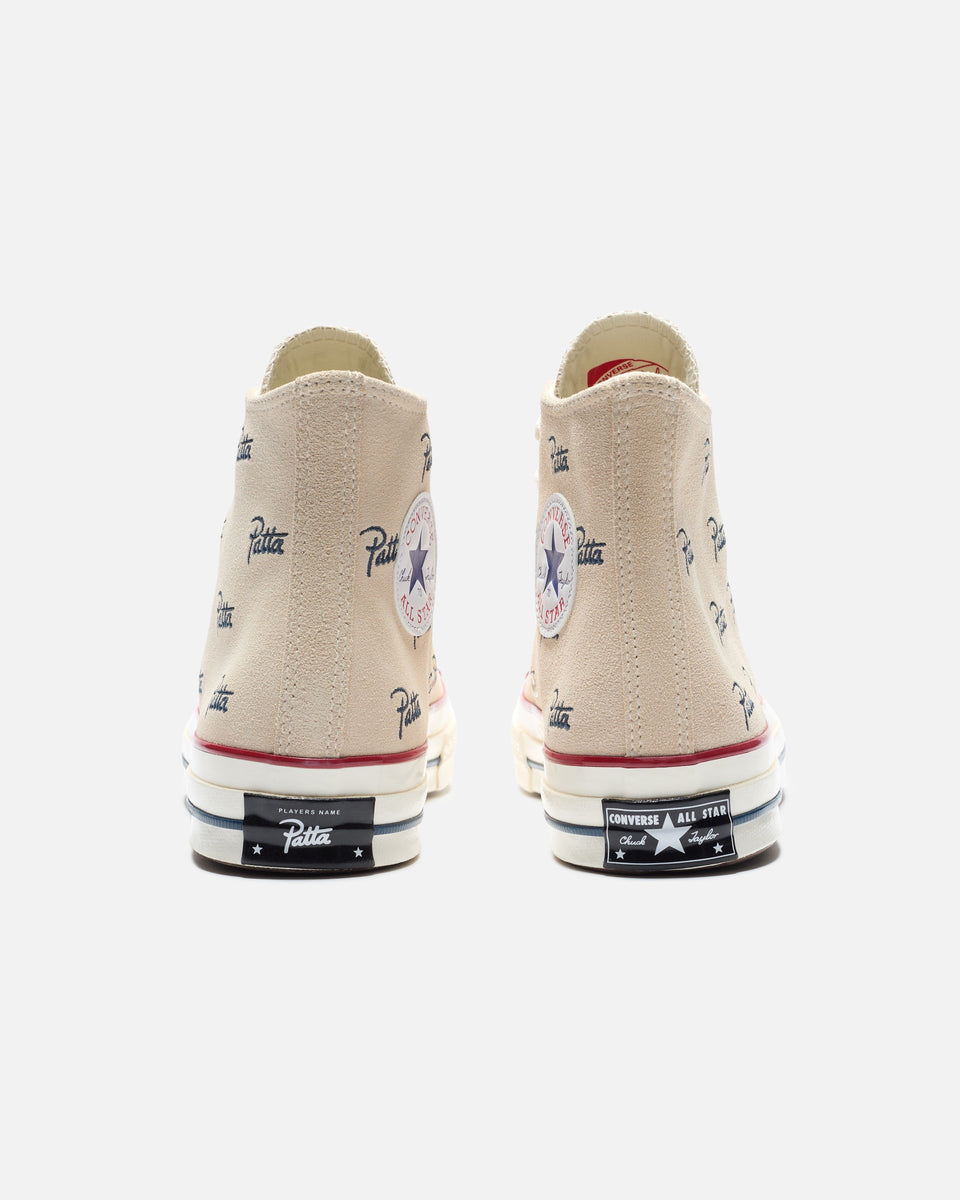 CONVERSE X PATTA CHUCK 70 HI NATURALIVORY