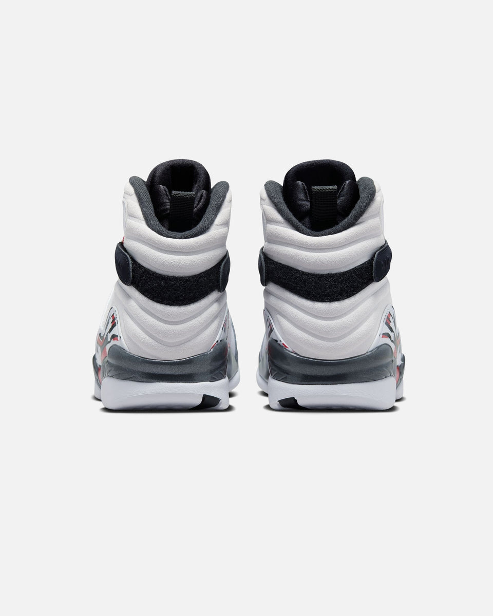 JORDAN AJ 8 RETRO - WHITE/ BLACK/ TRUERED – Undefeated