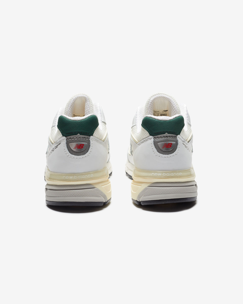 NEW BALANCE 990V4 WHITE – Undefeated - Main Image