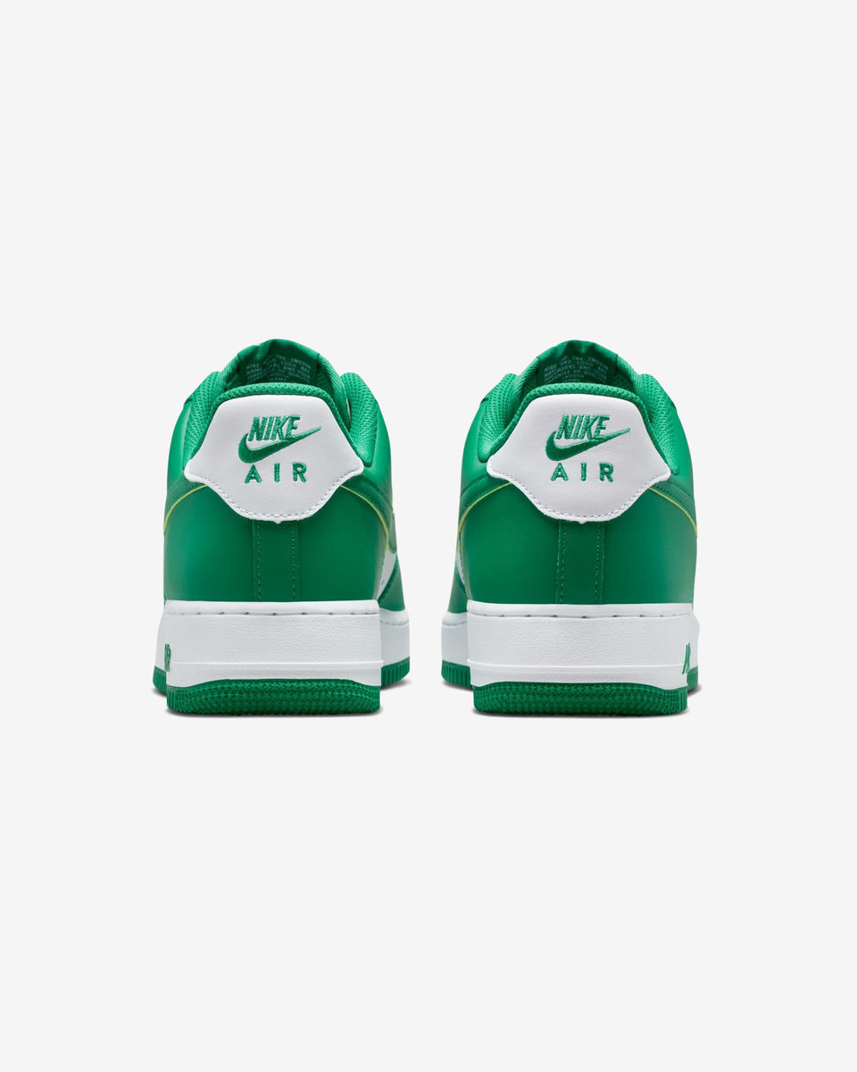 NIKE AIR FORCE 1 '07 - WHITE/ MALACHITE/ WHITE – Undefeated