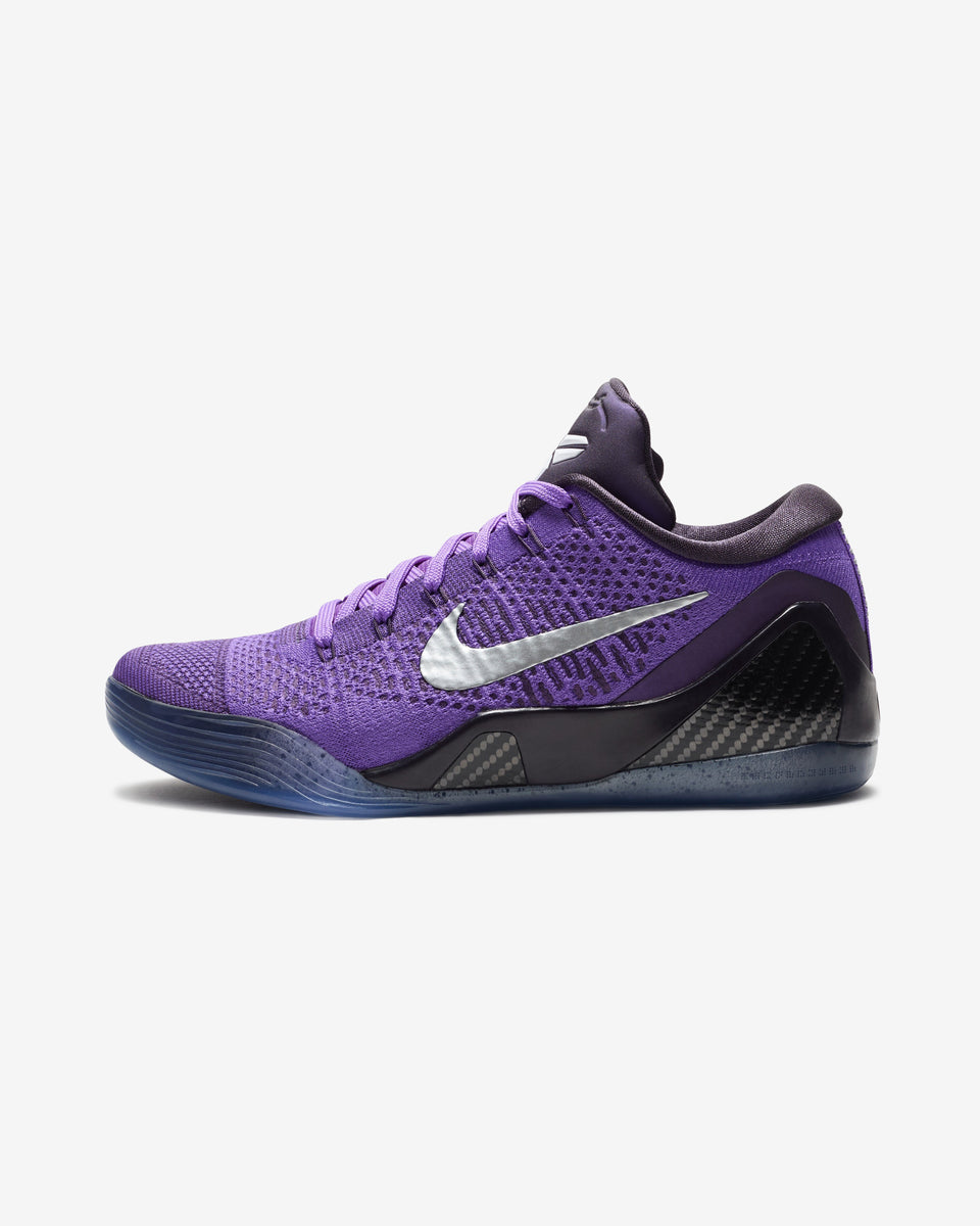 NIKE KOBE IX ELITE LOW PROTRO - HYPER GRAPE/ WHITE – Undefeated
