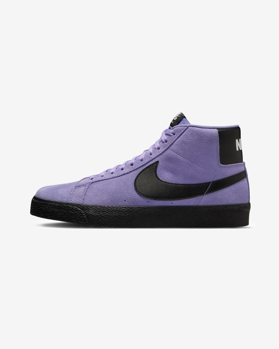 NIKE SB BLAZER MID - DUSTYAMETHYST/ BLACK – Undefeated