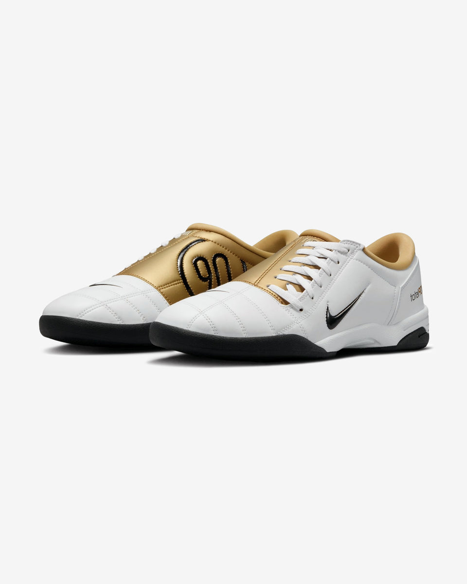 NIKE T90 SP - WHITE/ BLACK/ METALLICGOLD – Undefeated