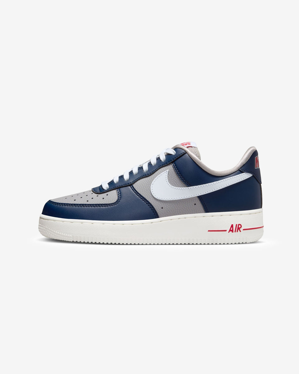 nike air force 1 07 lv8 blue white and red