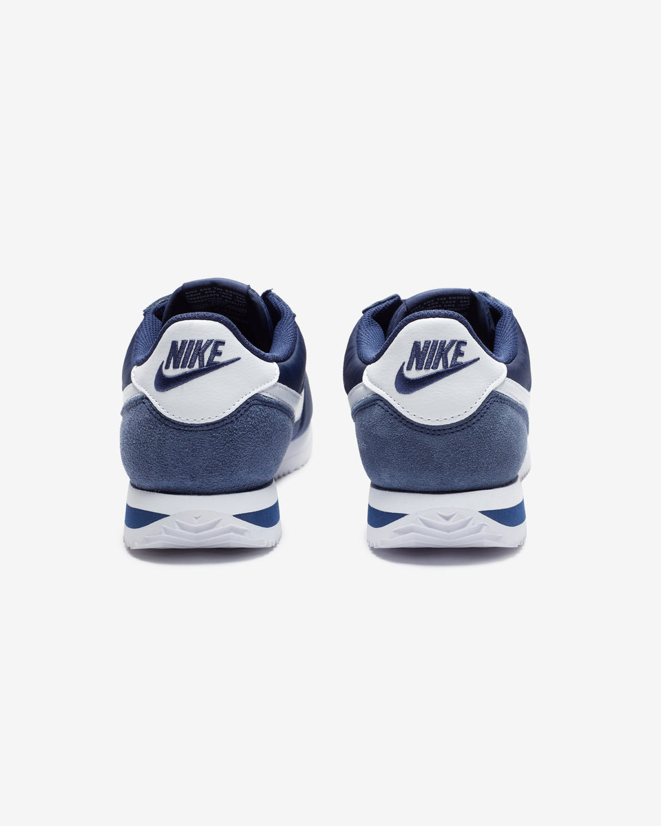 NIKE WOMEN'S CORTEZ TEXTILE - MIDNIGHTNAVY/ WHITE â Undefeated
