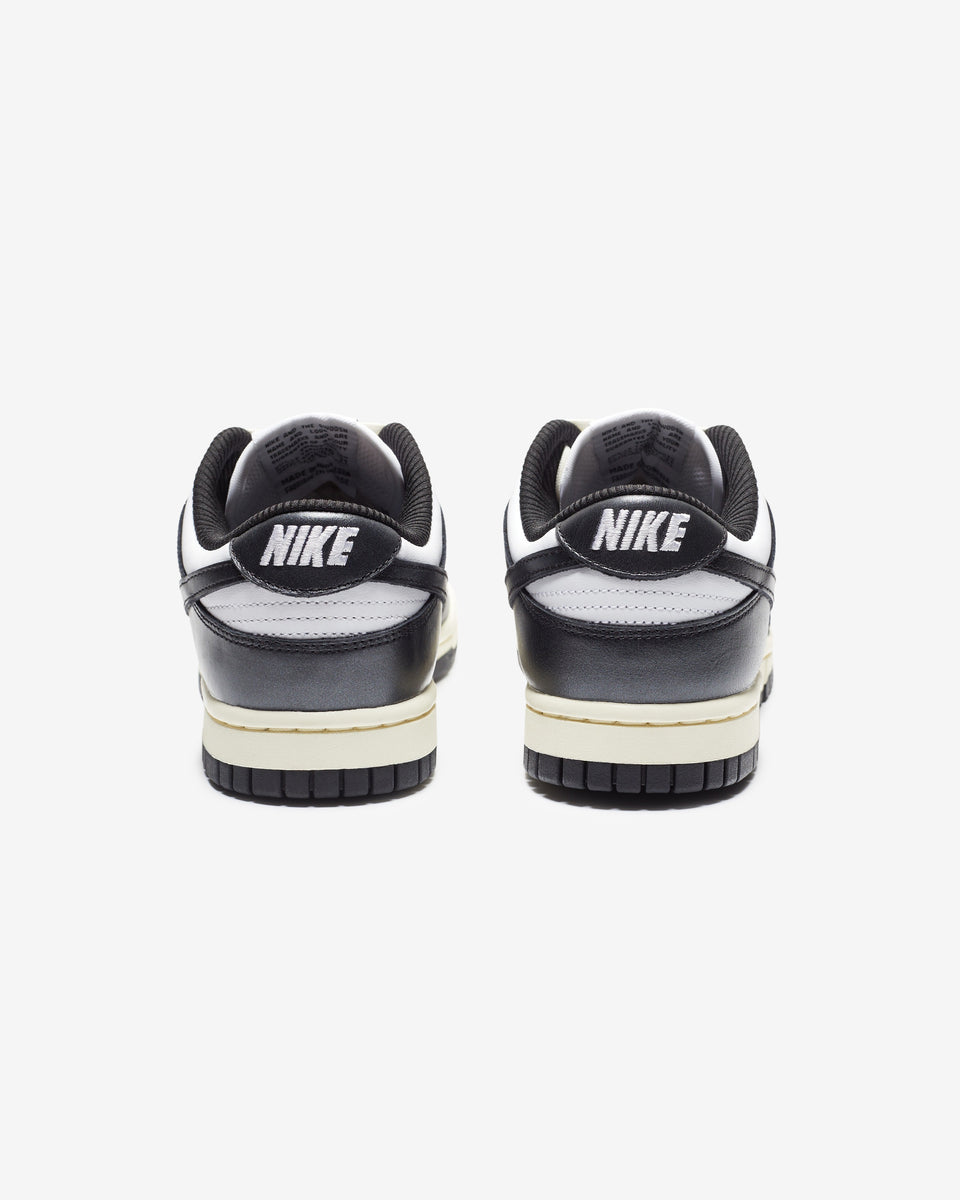 NIKE WOMEN'S DUNK LOW PRM - WHITE/ BLACK/ COCONUTMILK