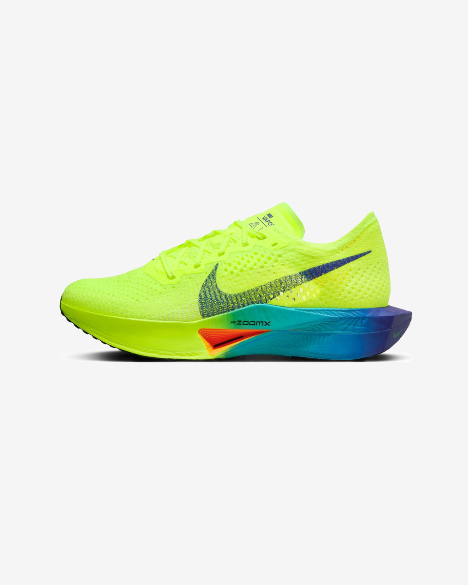 NIKE WOMEN'S VAPORFLY 3 - VOLT/ BLACK/ SCREAMGREEN – Undefeated