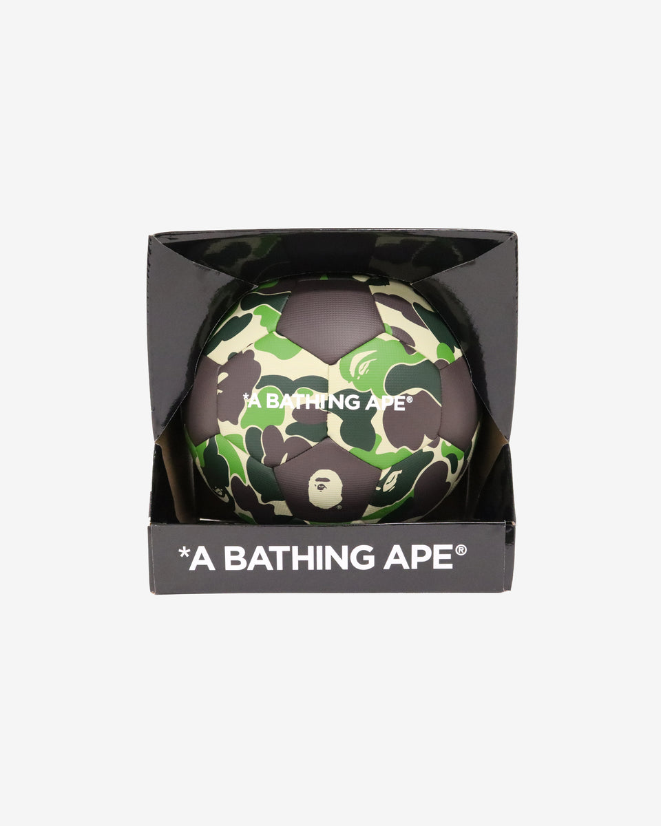 BAPE ABC CAMO SOCCER BALL - GREEN – Undefeated