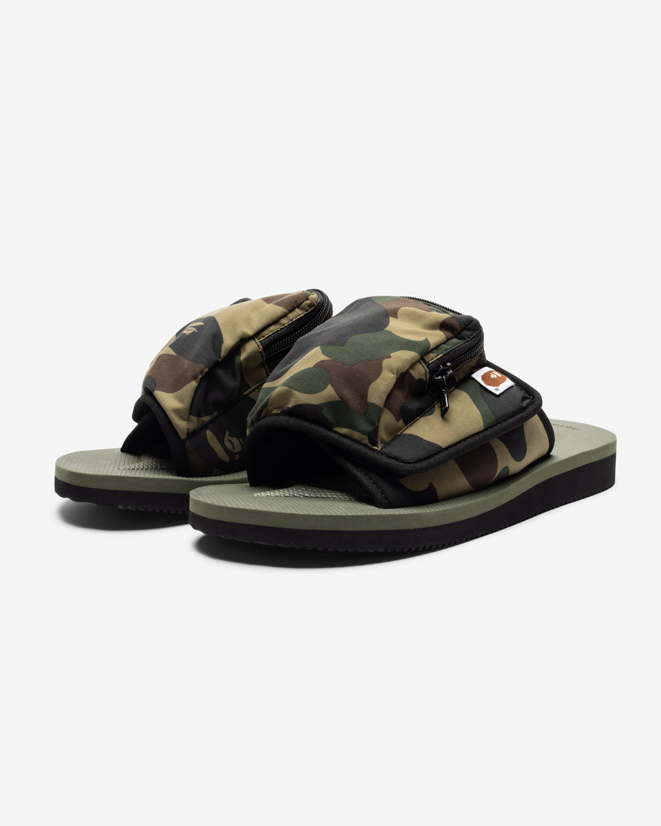 BAPE SUICOKE SANDALS - GREEN – Undefeated