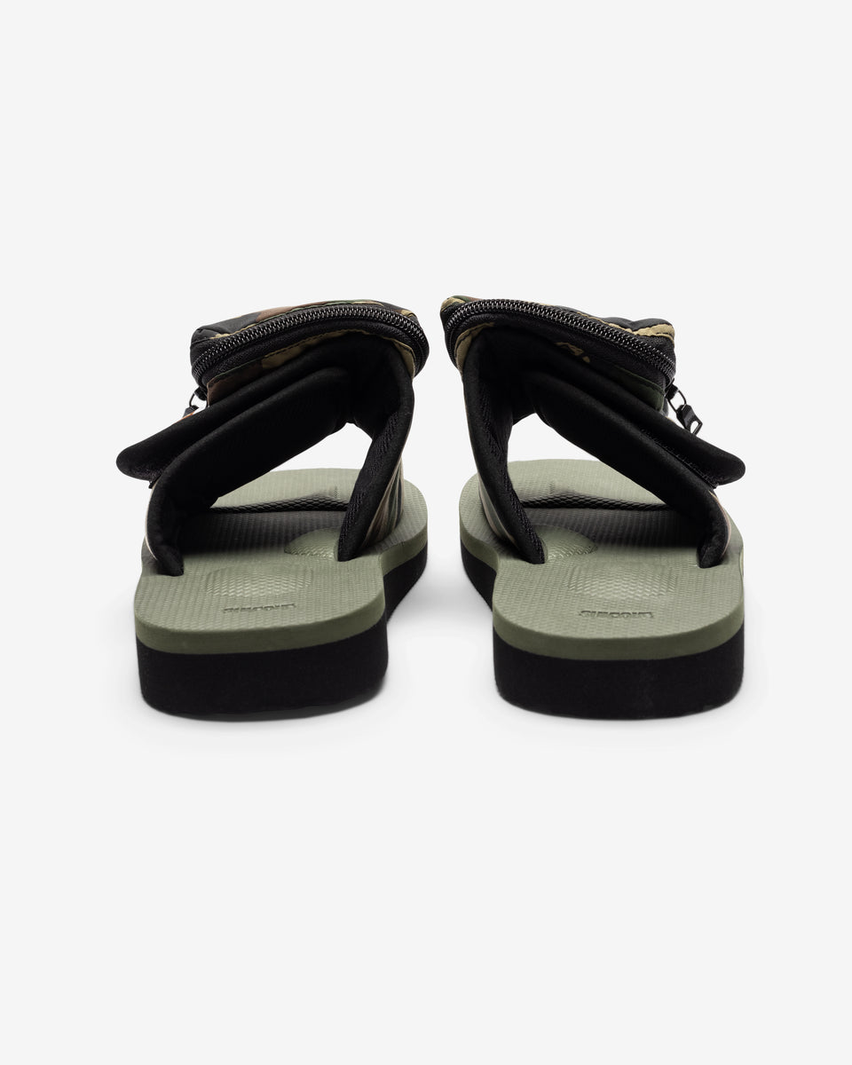 BAPE SUICOKE SANDALS GREEN - Main Image