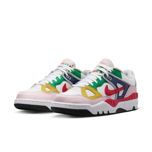 NIKE X NIGO AIR FORCE 3 - WHITE/ UNIVERSITYRED/ TOURYELLOW