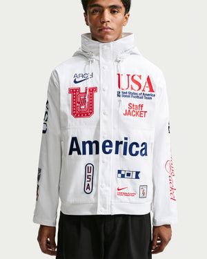 NIKE X VAA USA STAFF JACKET - WHITE – Undefeated