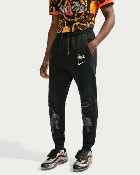 NIKE X PATTA NL TECH JOGGER - BLACK/ WHITE – Undefeated