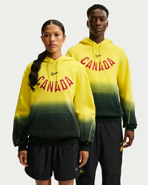 NIKE X NOCTA CA HOODIE - SONIC YELLOW/ BLACK – Undefeated