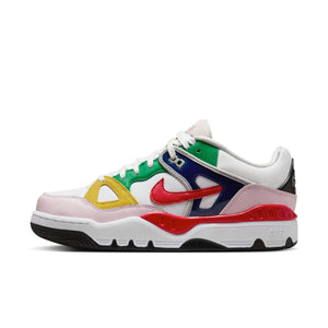 NIKE X NIGO AIR FORCE 3 - WHITE/ UNIVERSITYRED/ TOURYELLOW