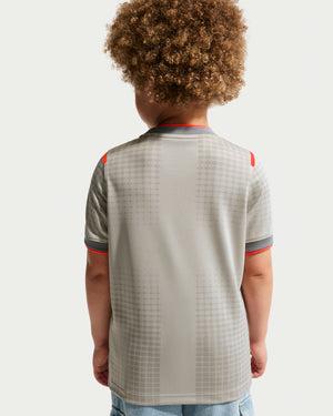 NIKE LITTLE KIDS X PALACE ENG PREMATCH JERSEY - PEWTER GREY