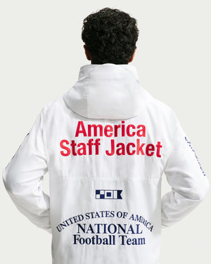 NIKE X VAA USA STAFF JACKET - WHITE – Undefeated