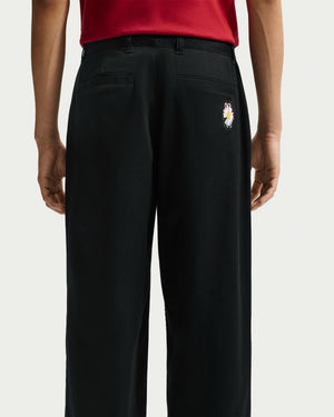 NIKE X PEACEMINUSONE KR CHINO PANT - BLACK/ WHITE – Undefeated