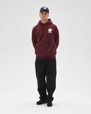 UNDEFEATED LOGO LOCKUP PULLOVER HOOD – Undefeated