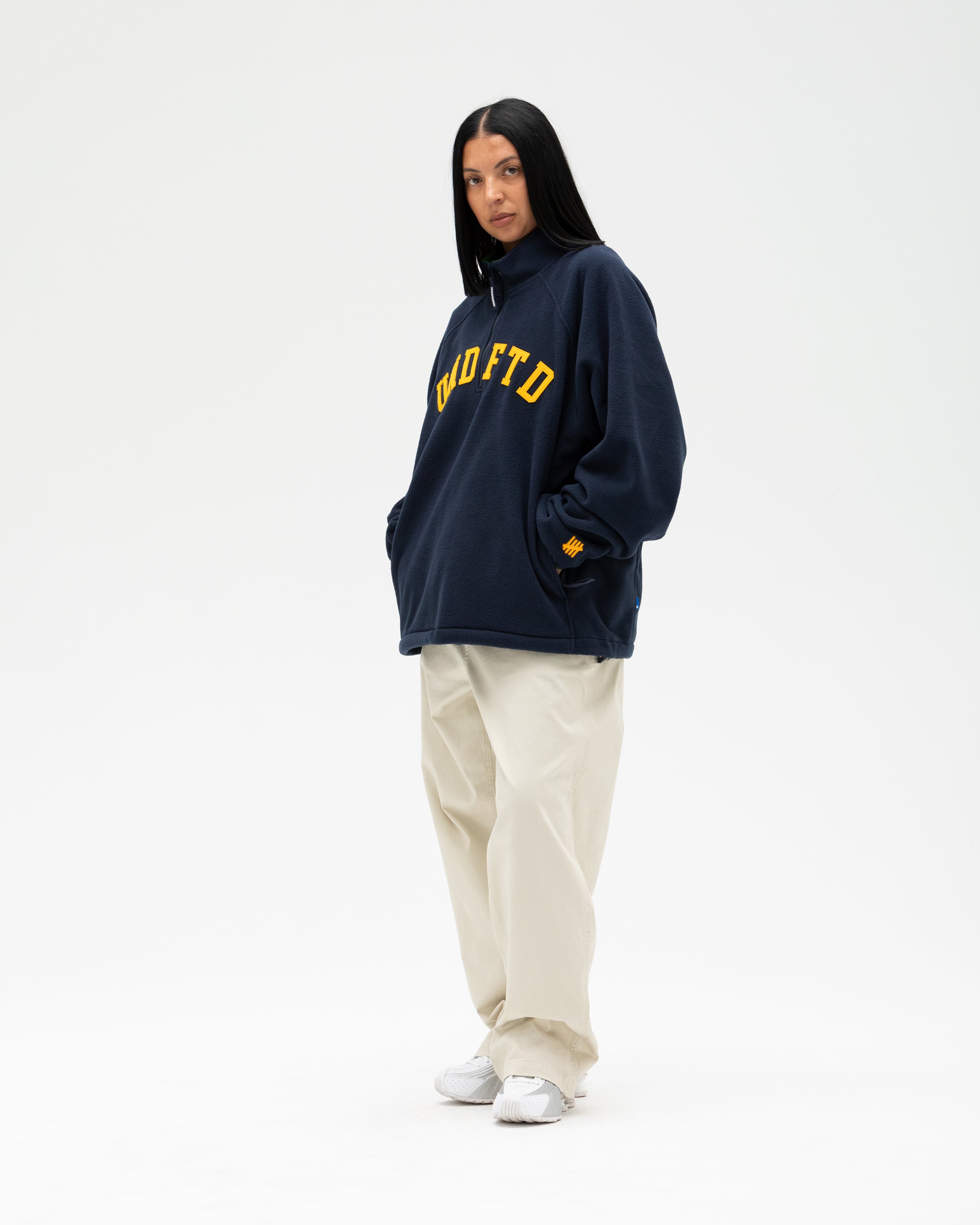 UNDEFEATED ARCH HALF ZIP - NAVY