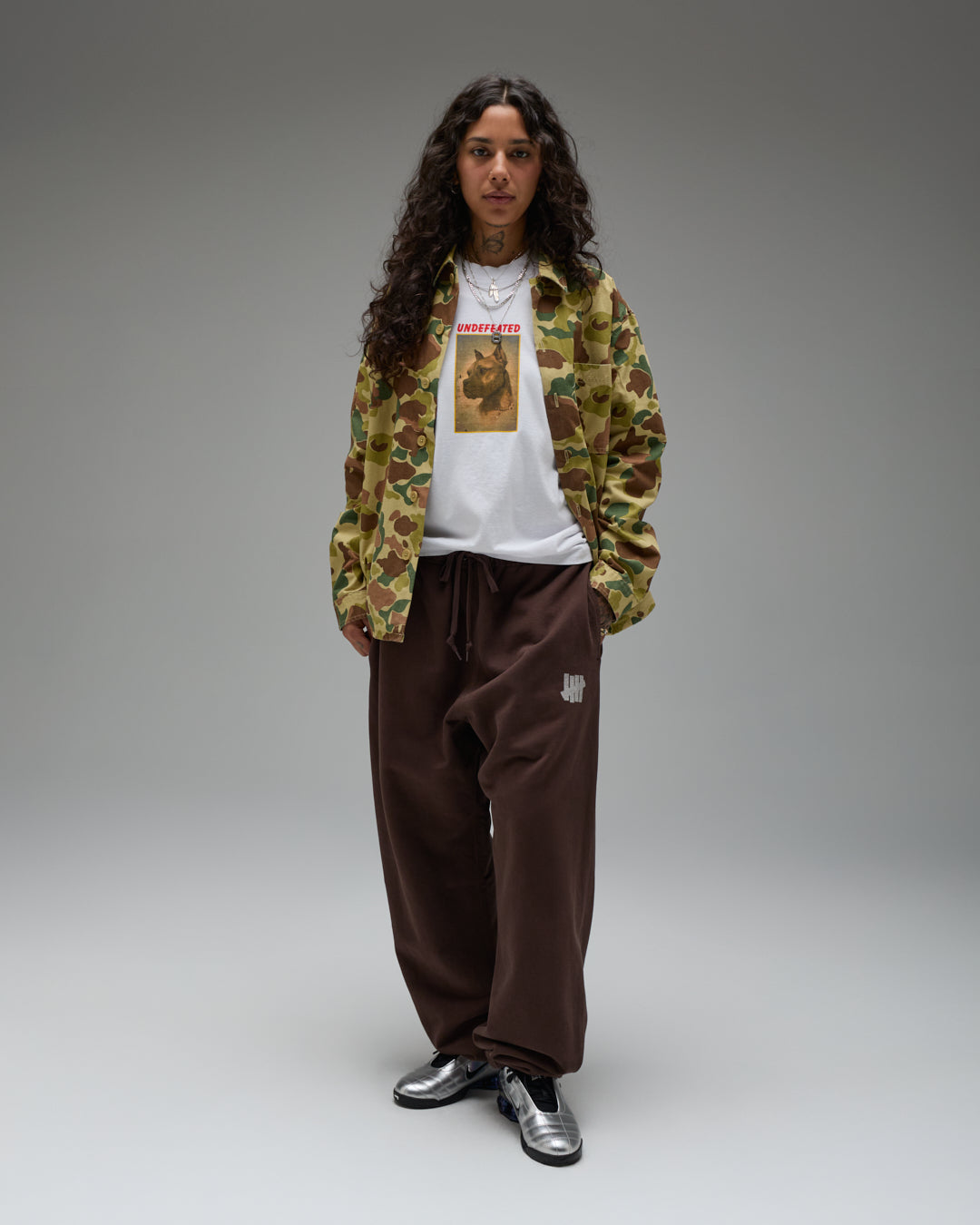 UNDEFEATED RIPSTOP L/S WORKSHIRT - DUCK CAMO