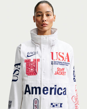 NIKE X VAA USA STAFF JACKET - WHITE – Undefeated