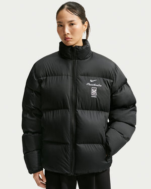 NIKE X PEACEMINUSONE KR PUFFER JACKET - BLACK/ WHITE – Undefeated