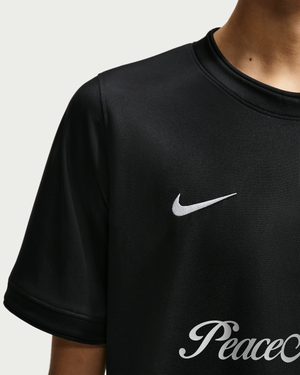 NIKE X PEACEMINUSONE KR PREMATCH JERSEY - BLACK/ WHITE – Undefeated