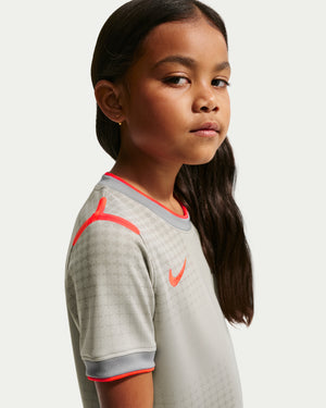 NIKE LITTLE KIDS X PALACE ENG PREMATCH JERSEY - PEWTER GREY