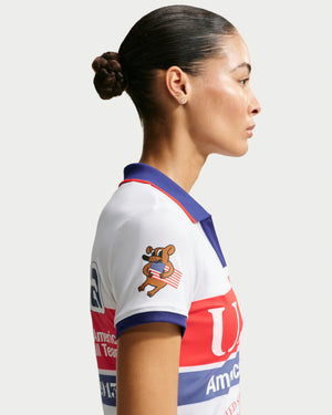 NIKE WMNS X VAA USA POLO - WHITE – Undefeated