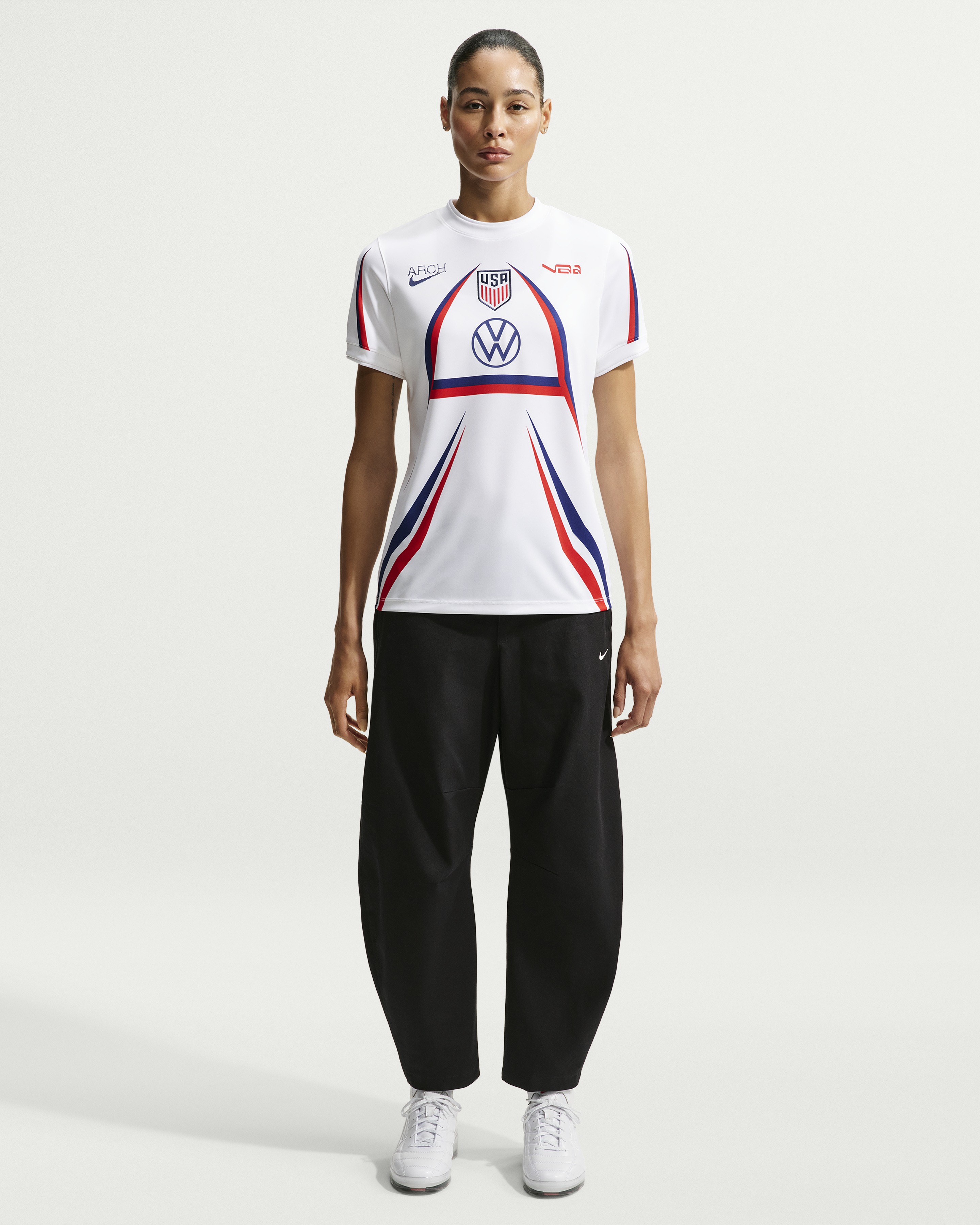 NIKE WMNS X VAA USA PREMATCH JERSEY - WHITE – Undefeated