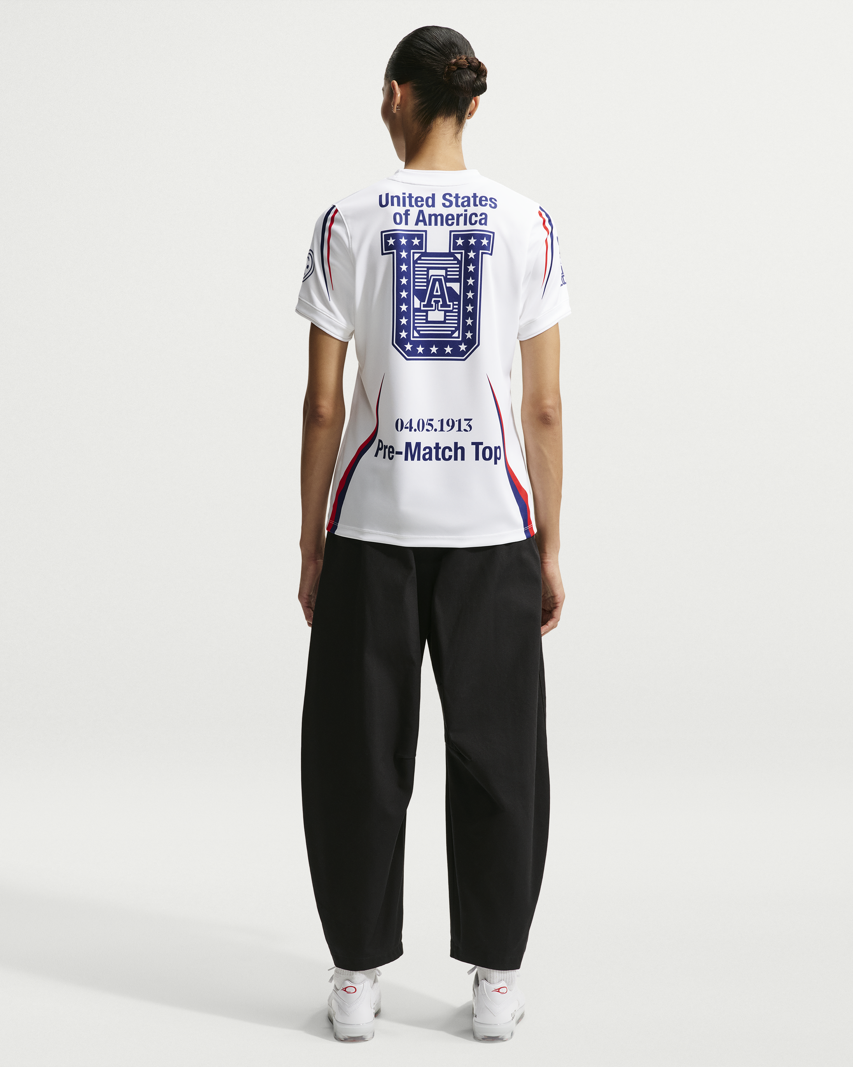 NIKE WMNS X VAA USA PREMATCH JERSEY - WHITE – Undefeated