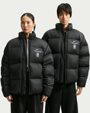 NIKE X PEACEMINUSONE KR PUFFER JACKET - BLACK/ WHITE – Undefeated
