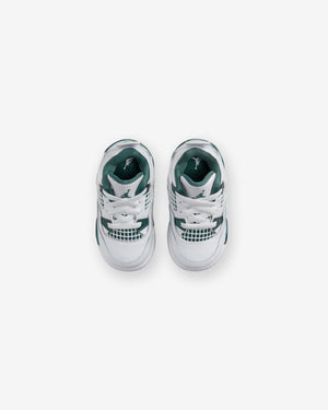 JORDAN TD AJ 4 RETRO - WHITE/ OXIDIZEDGREEN