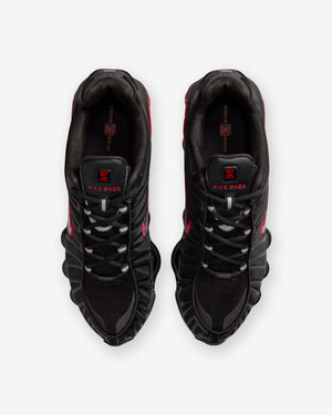 NIKE SHOX TL - BLACK/ METALLICSILVER/ UNIVERSITYRED