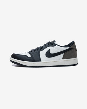 JORDAN AJ 1 LOW OG - SAIL/ BLACK/ DARKMOCHA