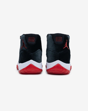 JORDAN WOMEN'S AJ 11 RETRO - BLACK/ GYMRED/ WHITE