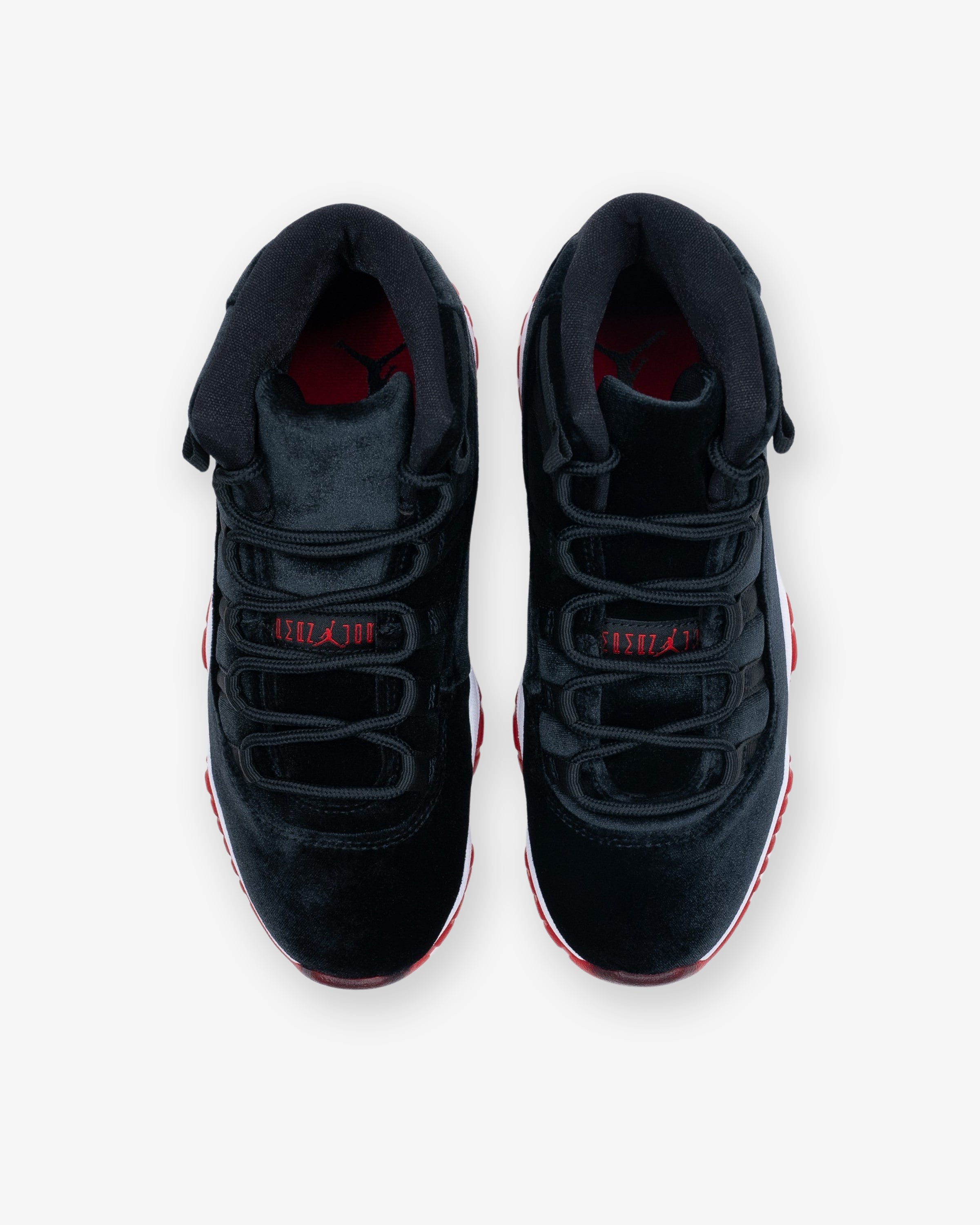 JORDAN WOMEN'S AJ 11 RETRO - BLACK/ GYMRED/ WHITE