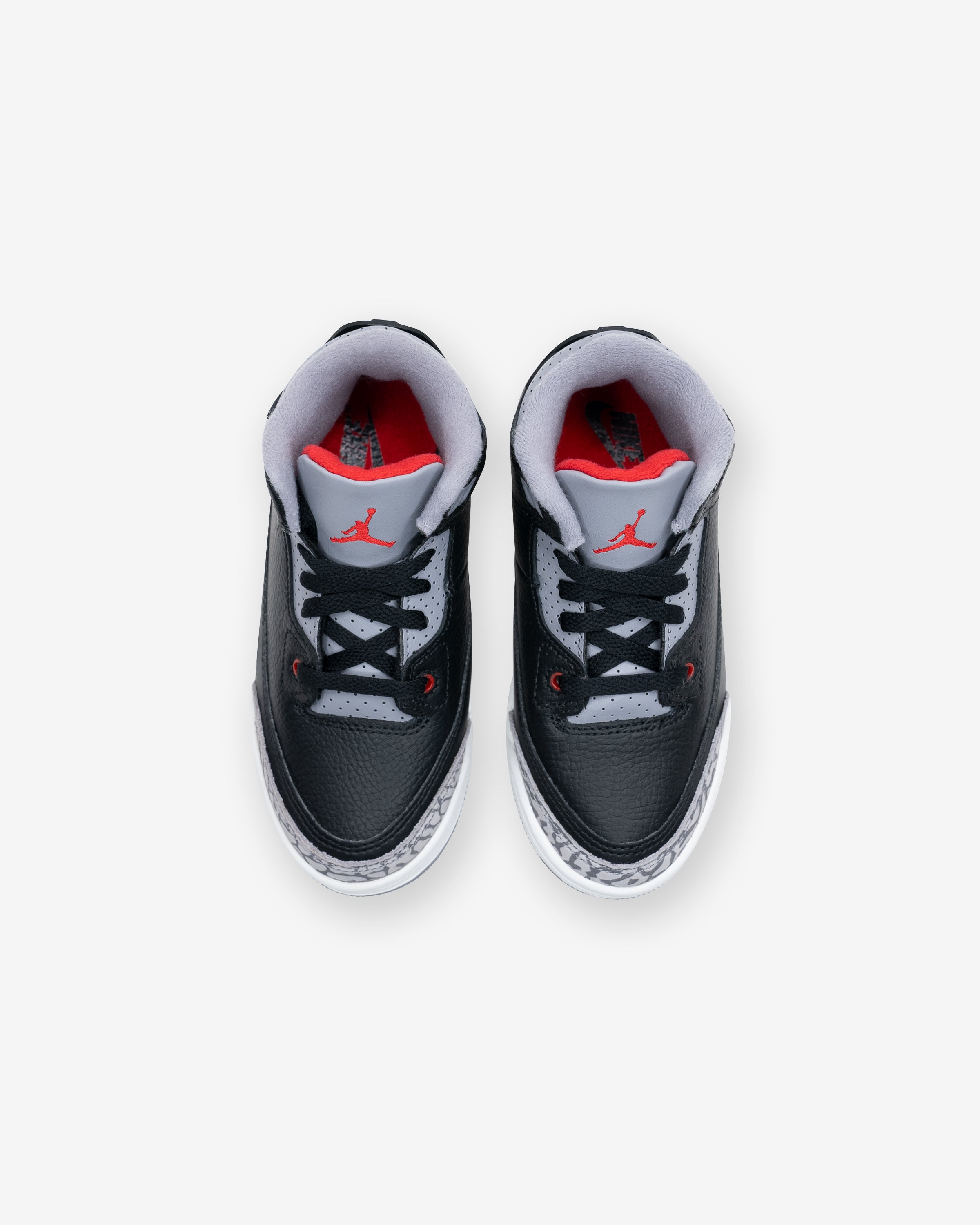 JORDAN PS AJ 3 RETRO - BLACK/ FIRERED/ CEMENTGREY