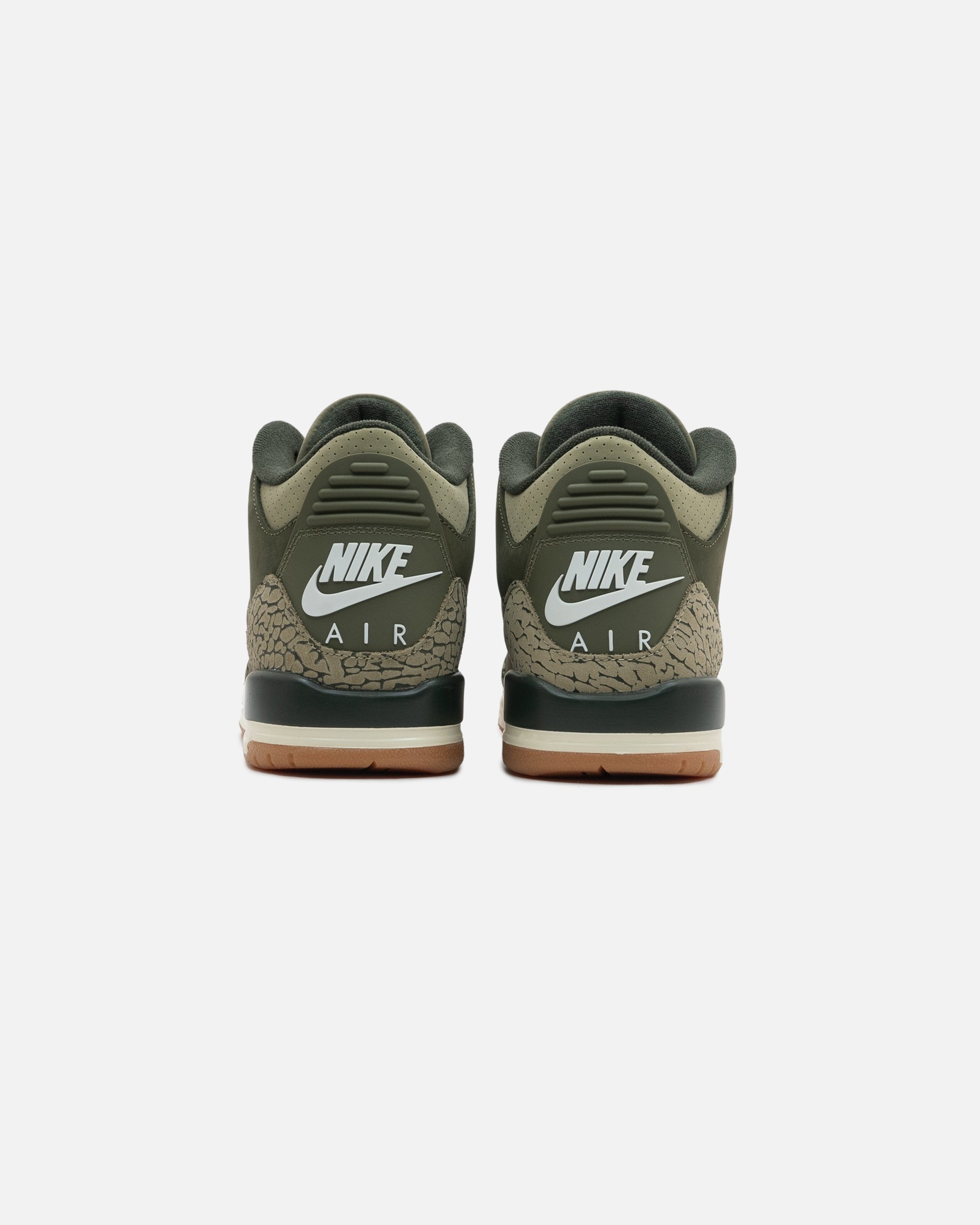 JORDAN GS AJ 3 RETRO - MEDIUMOLIVE/ SEQUOIA