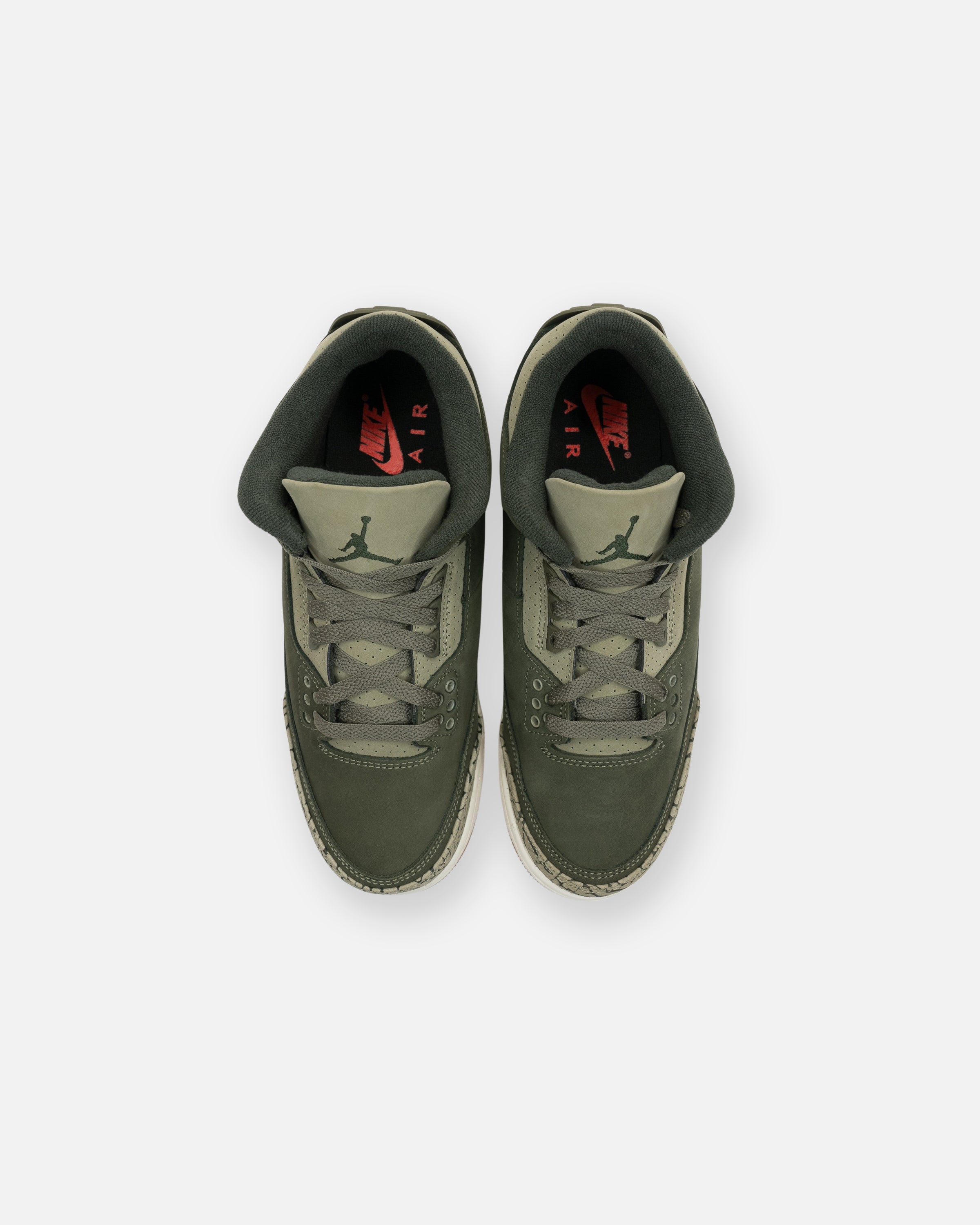 JORDAN GS AJ 3 RETRO - MEDIUMOLIVE/ SEQUOIA